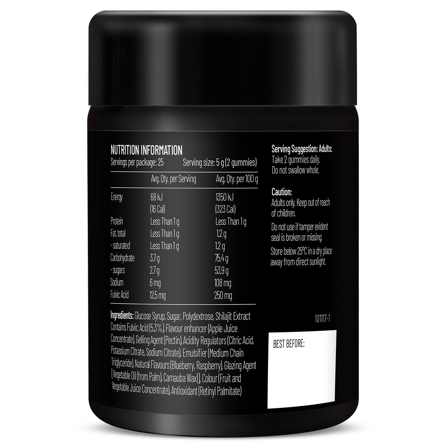 Atlas Health Shilajit Gummies 50s