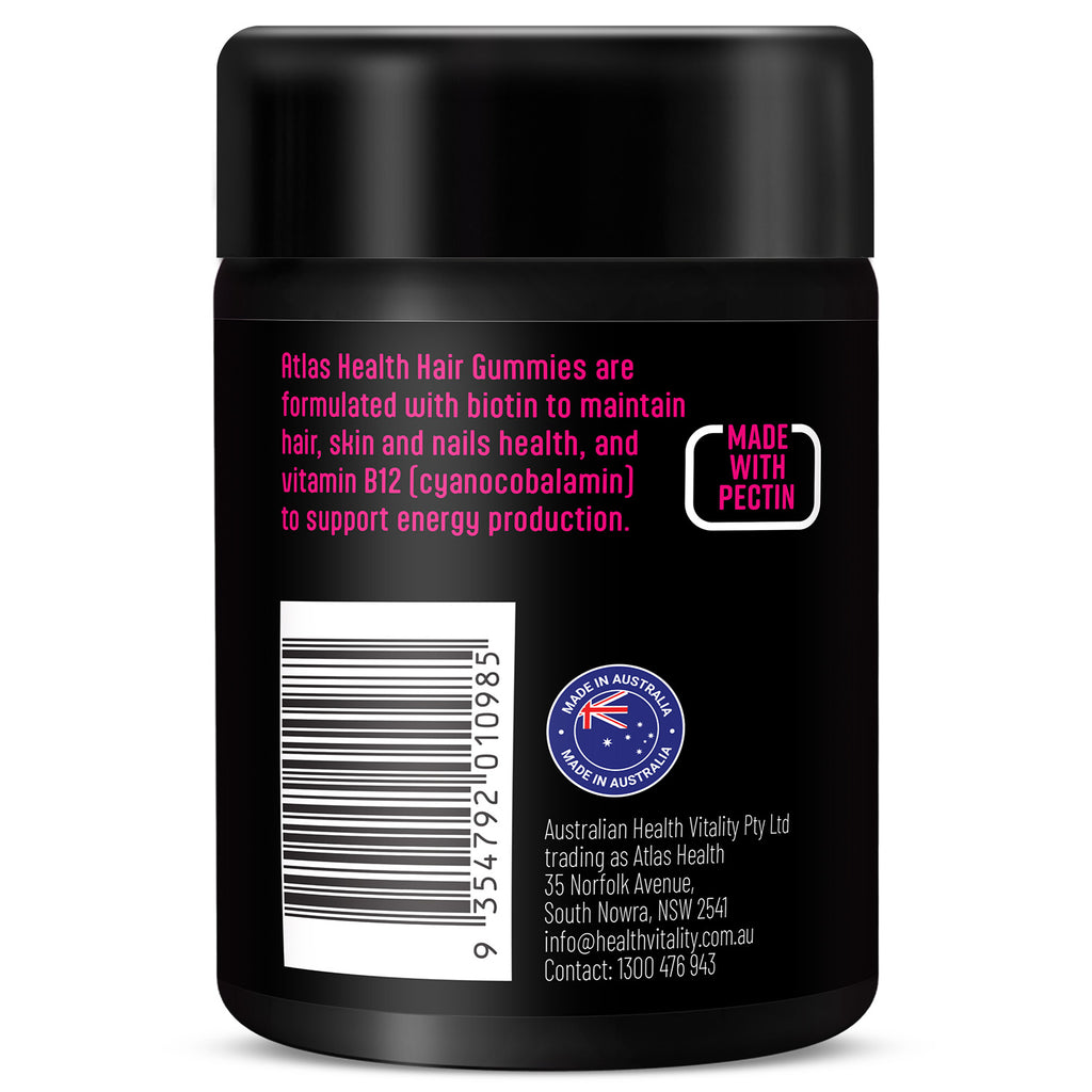 Atlas Health Hair Gummies 50s